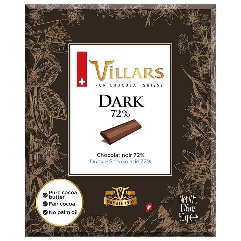 mini chocolate bar dark 85 pure 50g - 首页
